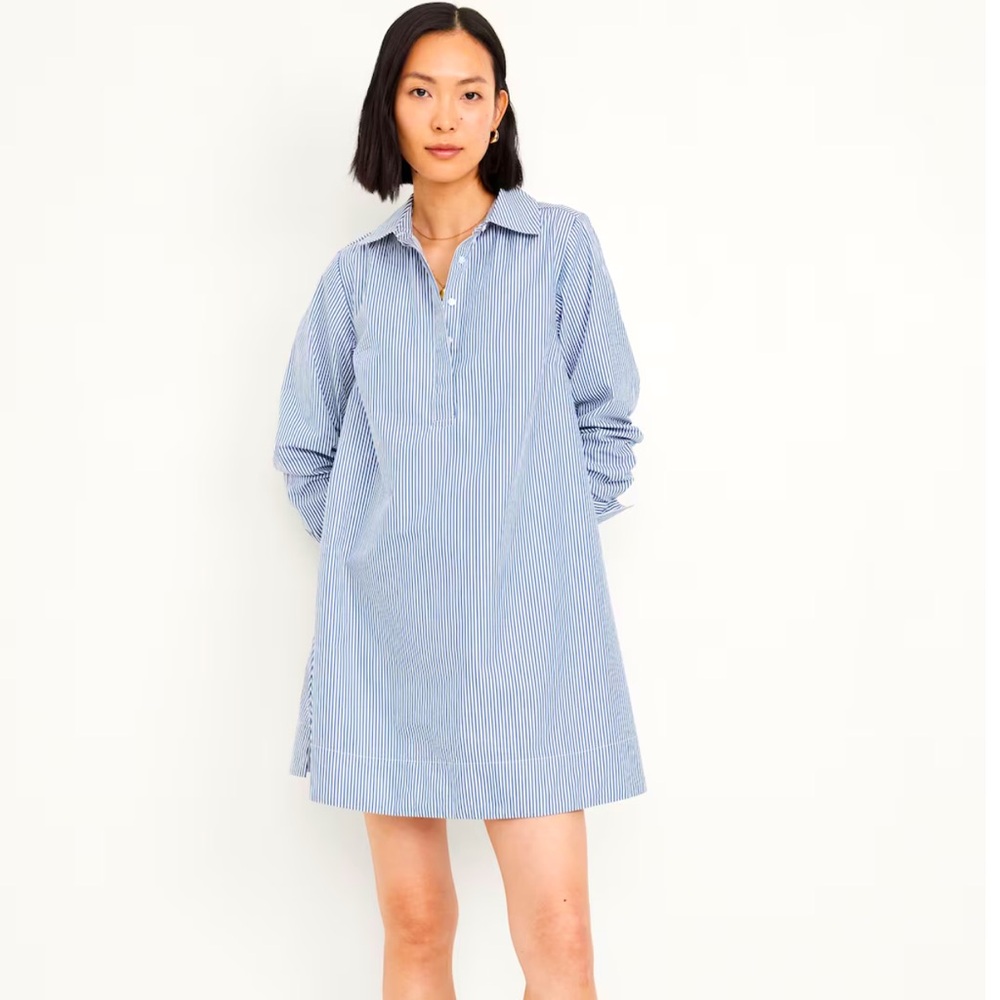 ✨BNWT - Old Navy Women’s Loose Mini Shirt Dress - size 4XL✨
